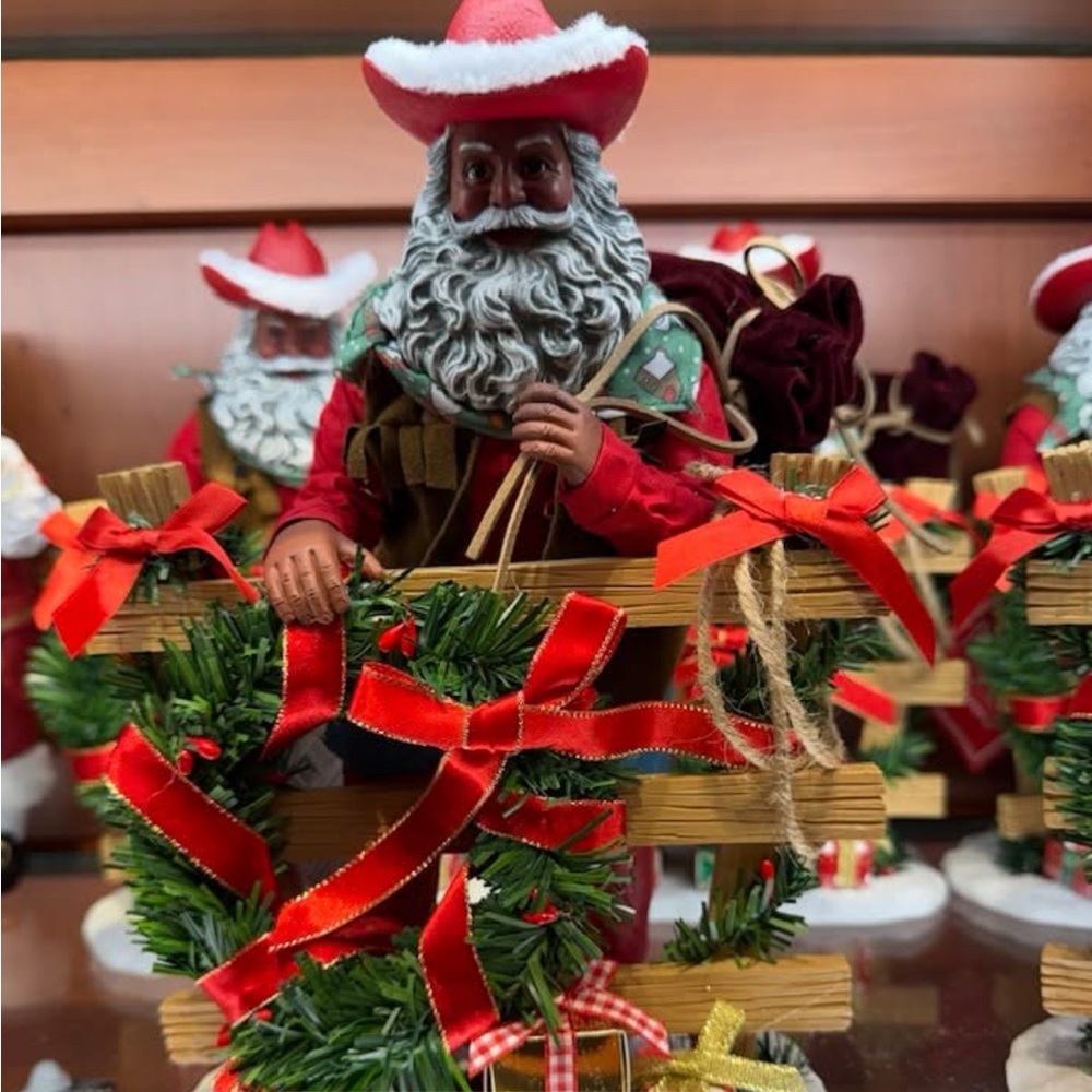 Possible Dreams “Home Town Christmas”. African American Santa.
